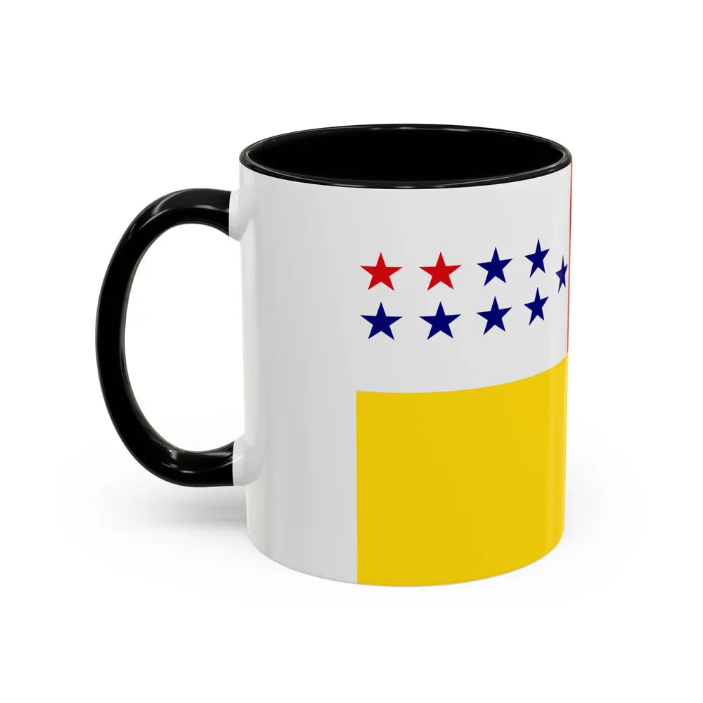 Flag of Chone Ecuador - Accent Coffee Mug-Go Mug Yourself