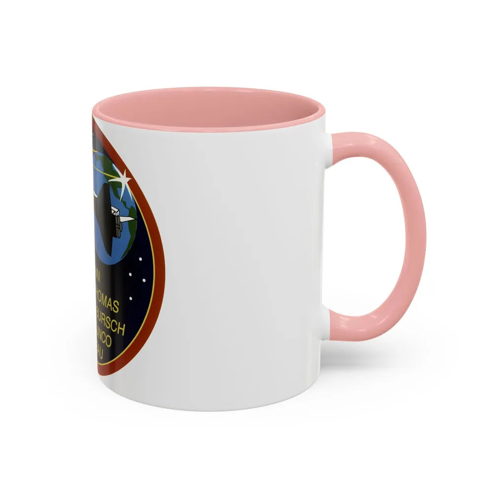 STS 77 (NASA) Accent Coffee Mug-Go Mug Yourself