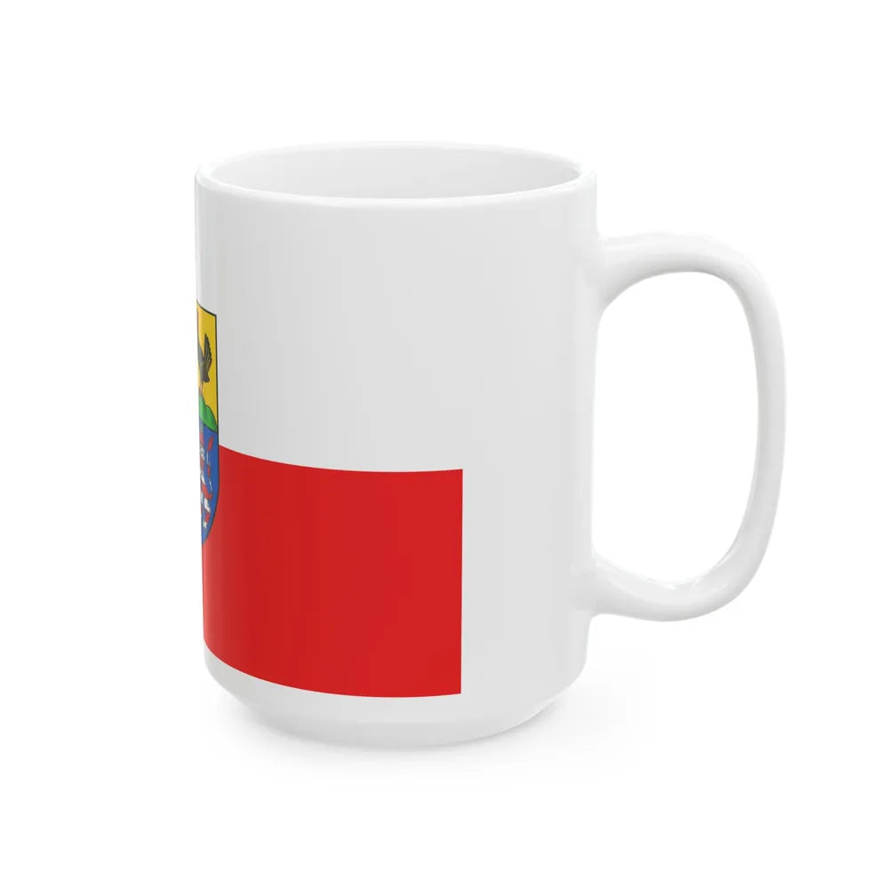 Flag of Wartburgkreis Germany - White Coffee Mug-Go Mug Yourself