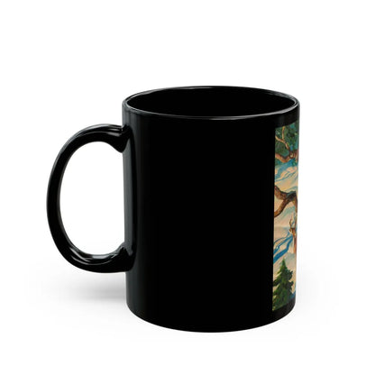 Calling the Buck - Black Coffee Mug-Go Mug Yourself