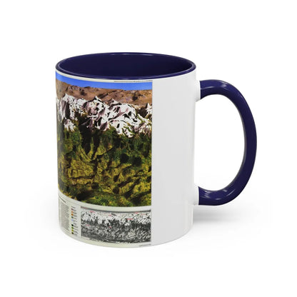 High Himalaya (1988) (Map) Accent Coffee Mug-Go Mug Yourself