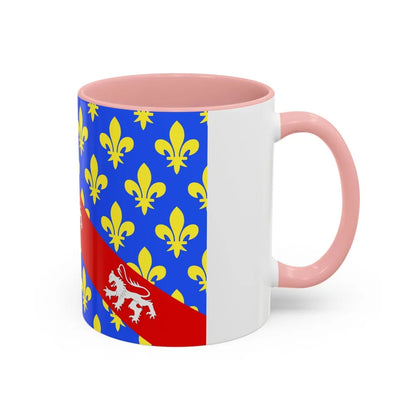 Flag of Creuse France - Accent Coffee Mug-Go Mug Yourself