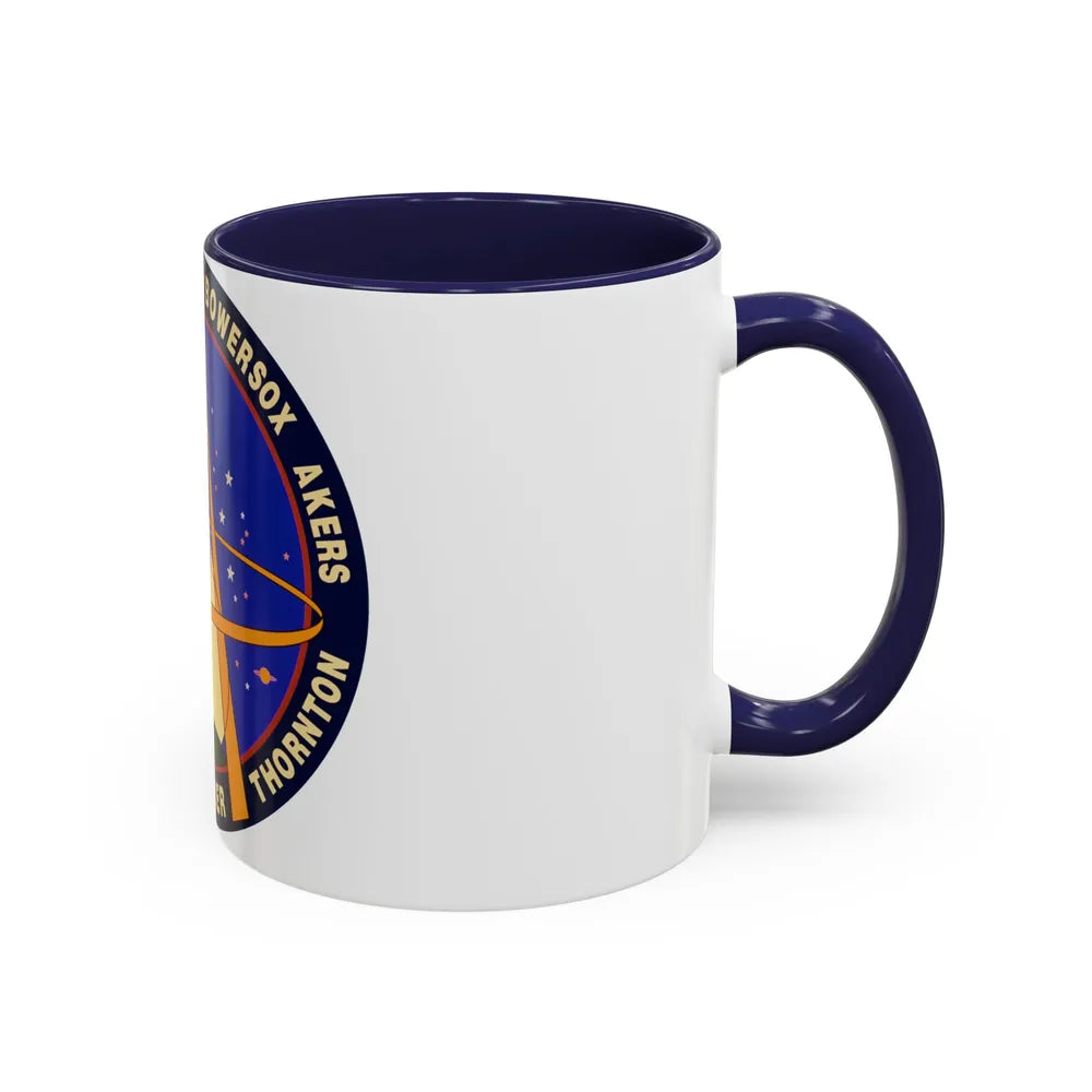 STS 61 (NASA) Accent Coffee Mug-Go Mug Yourself