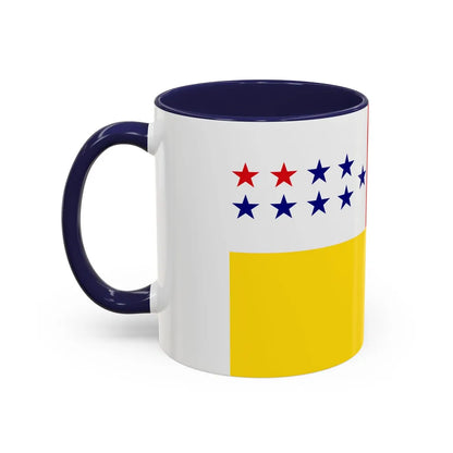 Flag of Chone Ecuador - Accent Coffee Mug-Go Mug Yourself