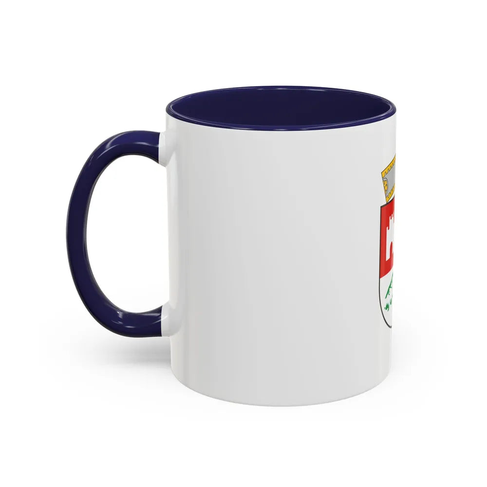 Flag of Berat Albania - Accent Coffee Mug-Go Mug Yourself