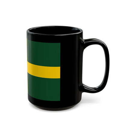 Flag of Wreay UK - Black Coffee Mug-Go Mug Yourself