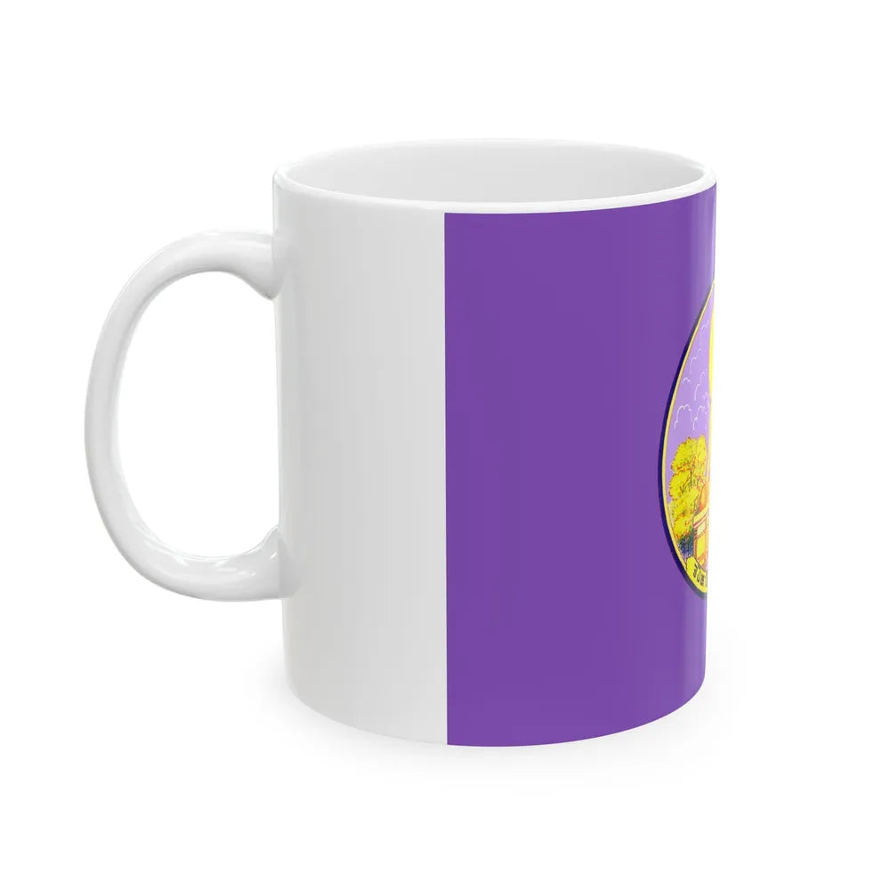 Flag of Amnat Charoen Province Thailand - White Coffee Mug-Go Mug Yourself