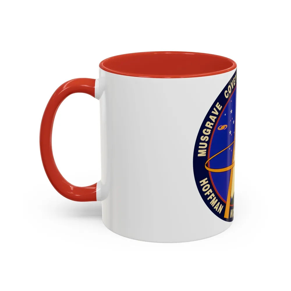 STS 61 (NASA) Accent Coffee Mug-Go Mug Yourself