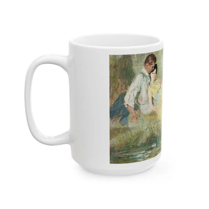 Cosmopolitan magazine illustration - White Coffee Mug-Go Mug Yourself