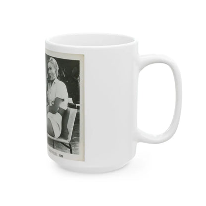 Carol Ohmart #14 (Vintage Female Icon) White Coffee Mug-Go Mug Yourself