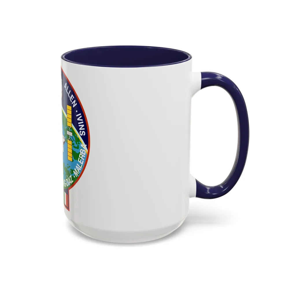 STS 46 (NASA) Accent Coffee Mug-Go Mug Yourself