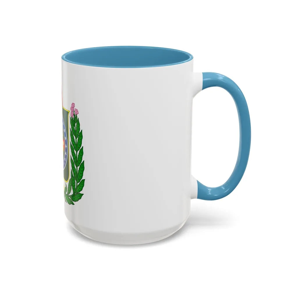 Republican Convention Brazil Emblem - Accent Coffee Mug-Go Mug Yourself