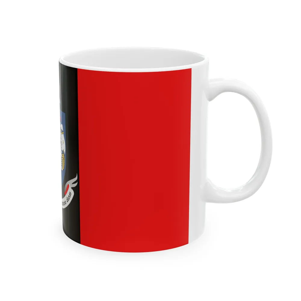 Flag of Drogheda Ireland - White Coffee Mug-Go Mug Yourself