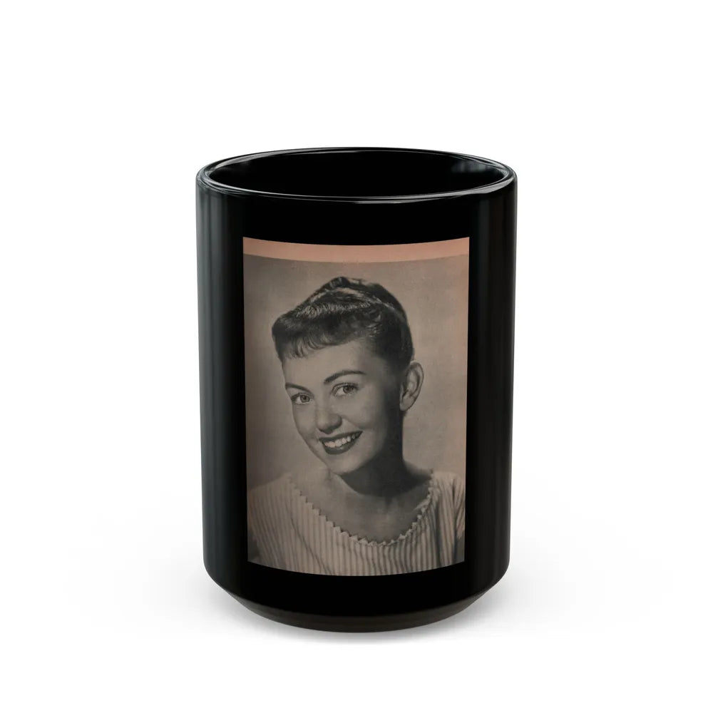 Janette Scott #53 - Life Story+Glamour Photos #38 Fans Star Library - Glamour Photo #1 (Vintage Female Icon) Black Coffee Mug-15oz-Go Mug Yourself