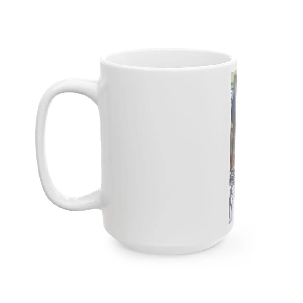 Double Talk, Liberty, March 27, 1943 - White Coffee Mug-Go Mug Yourself