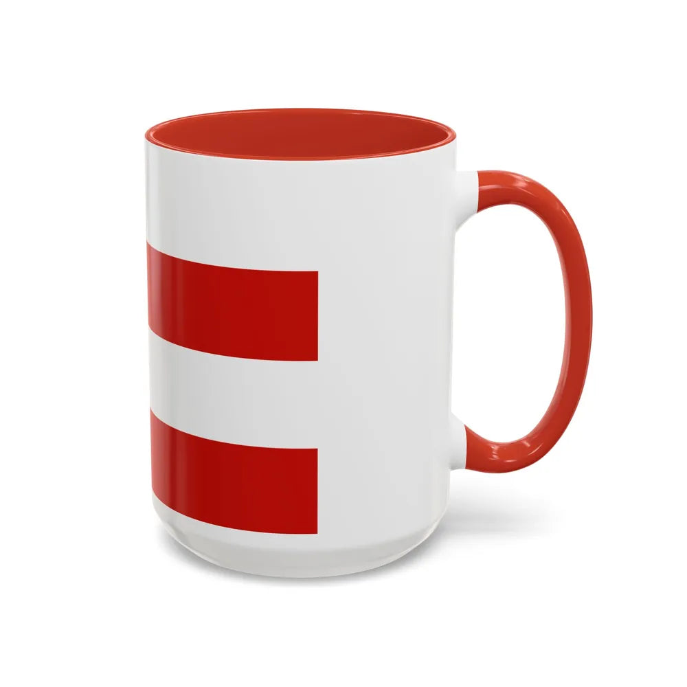 Flag of Bahia Brazil - Accent Coffee Mug-Go Mug Yourself