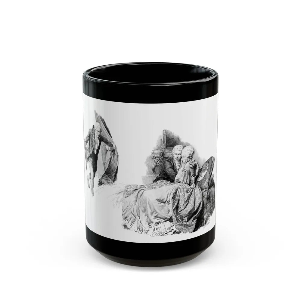 Catherine the Great, Lovers Discovered - Black Coffee Mug-15oz-Go Mug Yourself