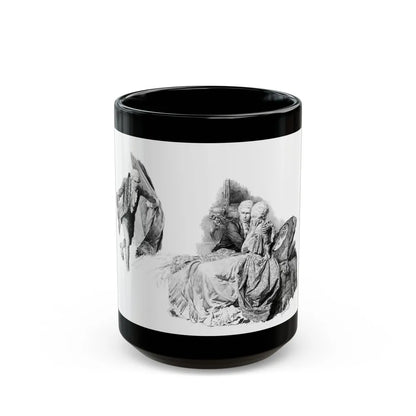 Catherine the Great, Lovers Discovered - Black Coffee Mug-15oz-Go Mug Yourself