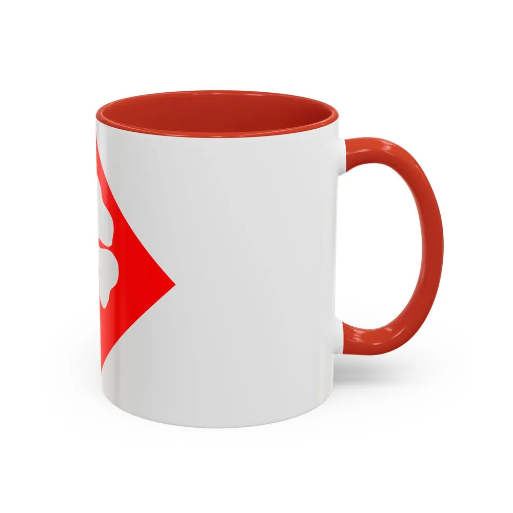 Fourth United States (U.S. Army) Accent Coffee Mug-Go Mug Yourself