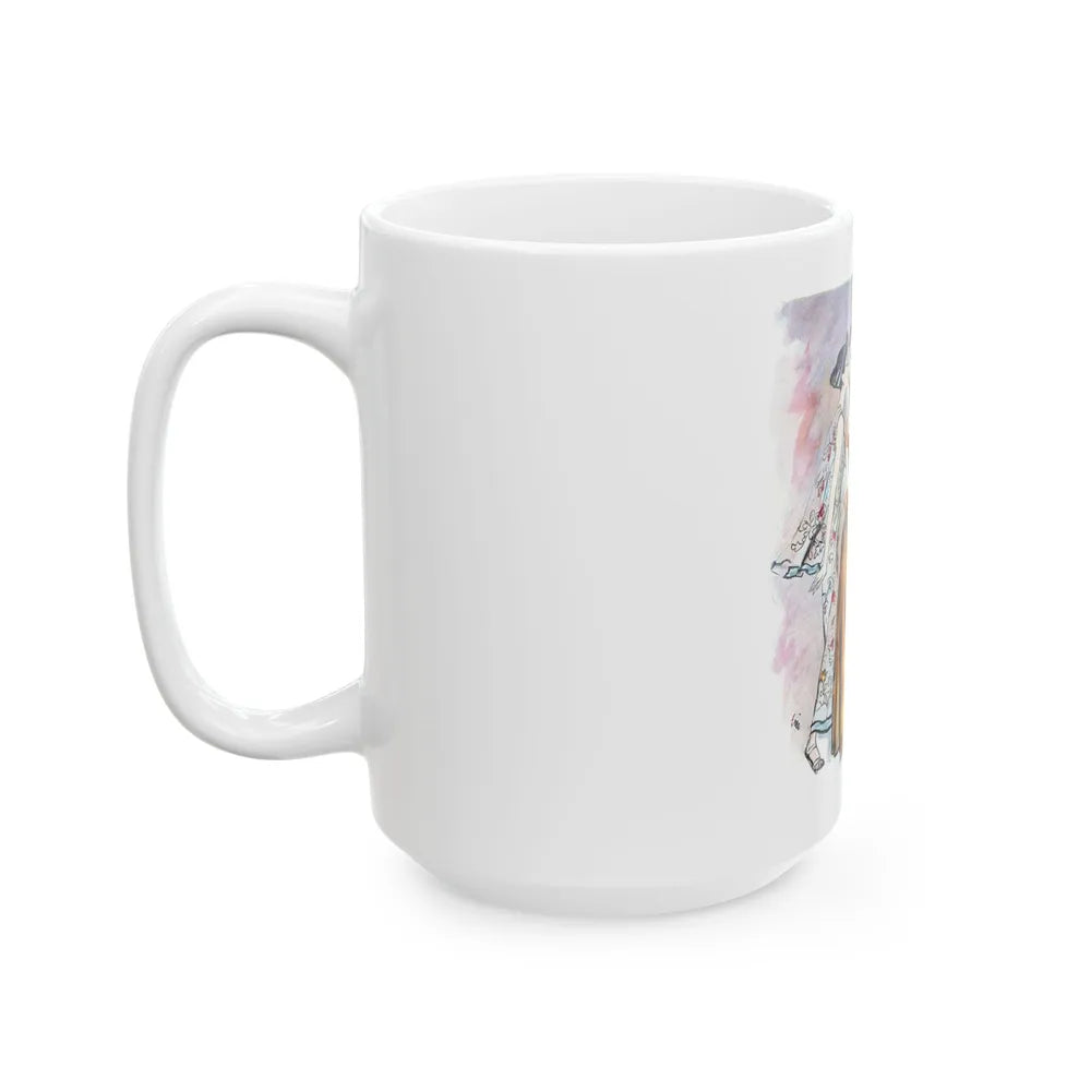 Coty Muse perfume advertisement, 1948 - White Coffee Mug-Go Mug Yourself