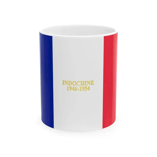1er et 2e regiment dhelicopteres de combat - drapeau (France) White Coffee Mug 11oz - Go Mug Yourself