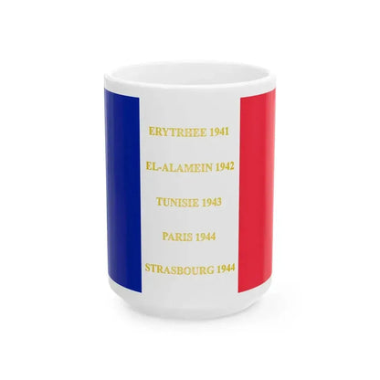 1er regiment de marche de spahis marocains (France) White Coffee Mug 15oz - Go Mug Yourself