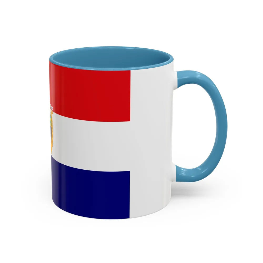 Flag of Guaranda Ecuador - Accent Coffee Mug-Go Mug Yourself