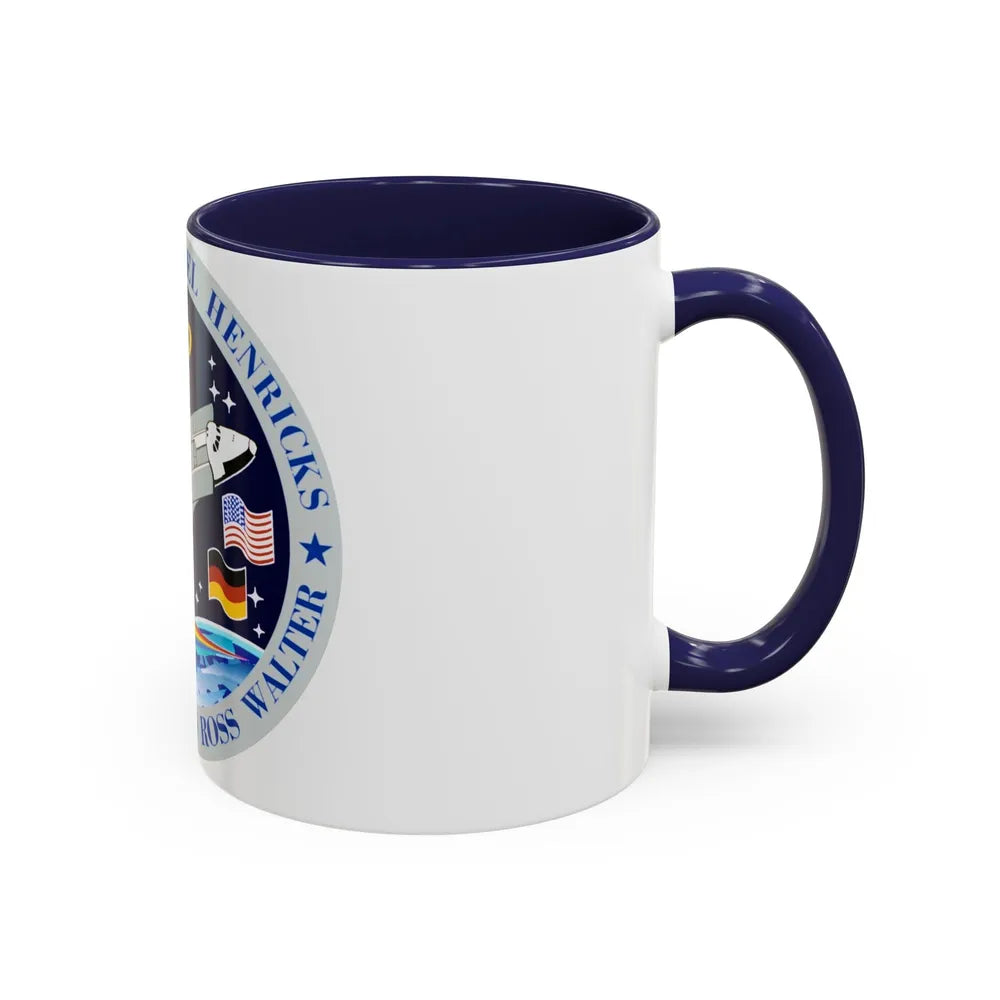 STS 55 (NASA) Accent Coffee Mug-Go Mug Yourself