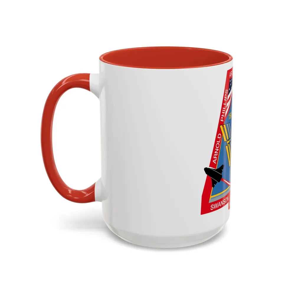 STS 119 (NASA) Accent Coffee Mug-Go Mug Yourself