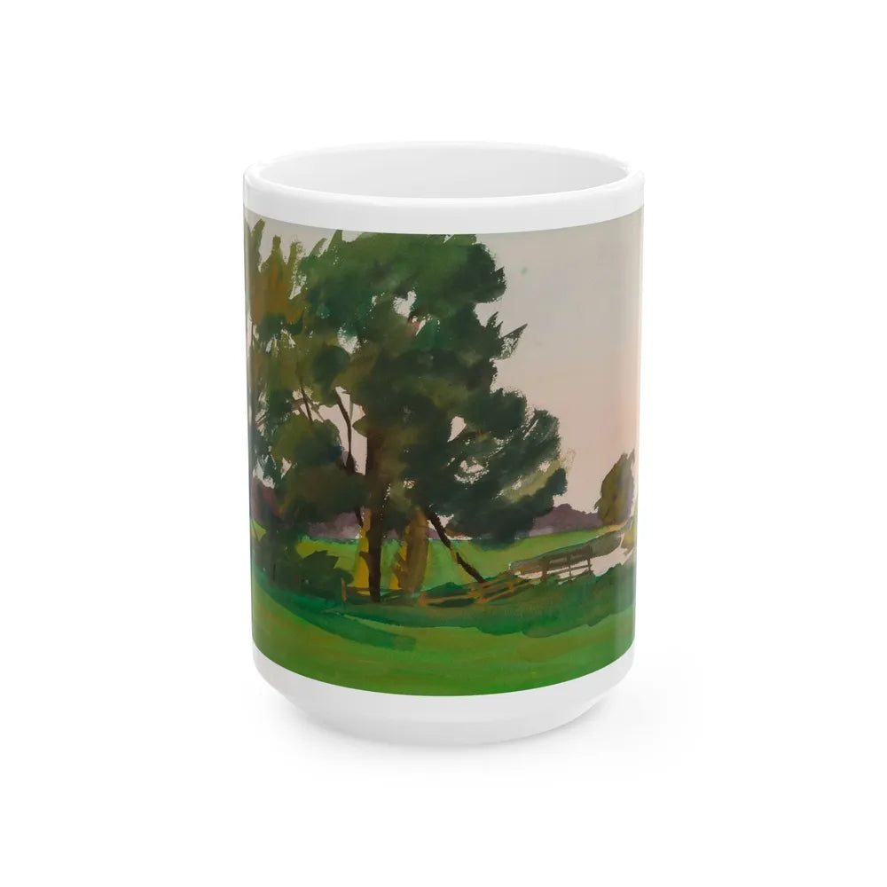 Country Life (1) - White Coffee Mug-15oz-Go Mug Yourself