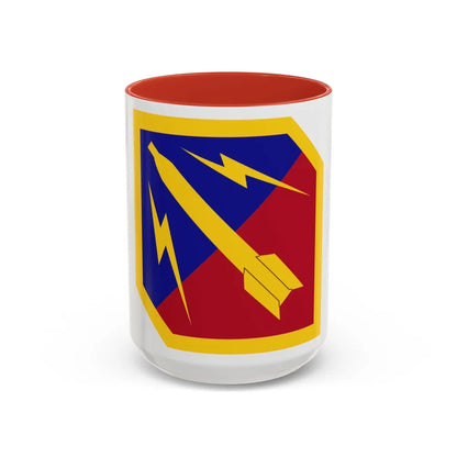 Ordnance Missile Command (U.S. Army) Accent Coffee Mug-15oz-Red-Go Mug Yourself