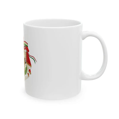 Coat of Arms of the First Mexican Empire - White Coffee Mug-Go Mug Yourself