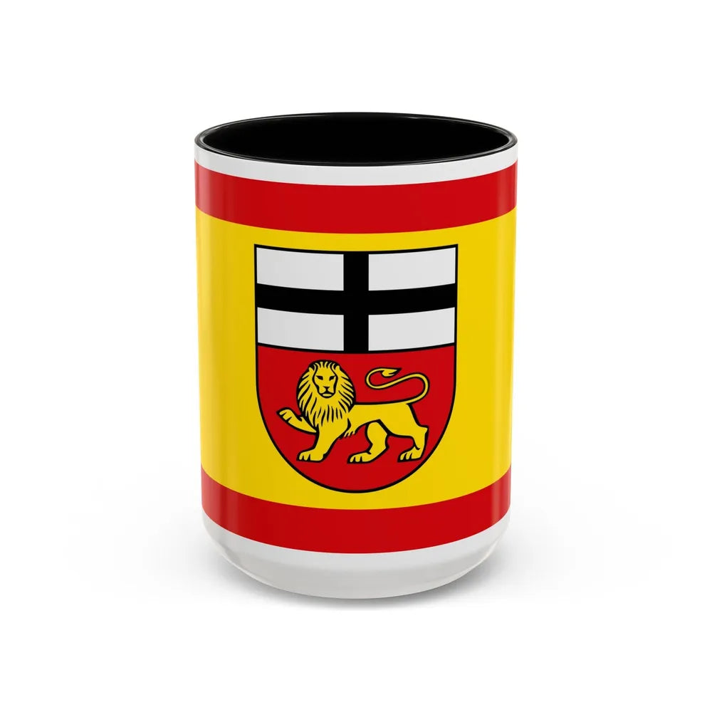 Flag of Bonn Germany - Accent Coffee Mug-15oz-Black-Go Mug Yourself