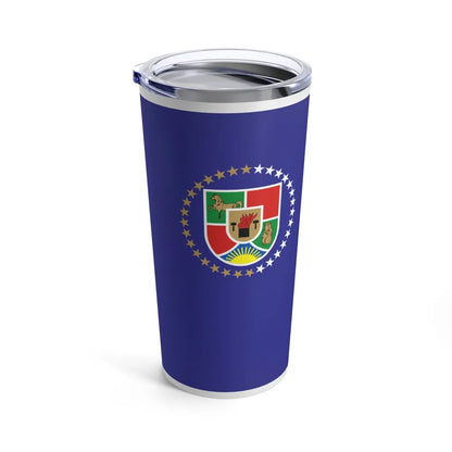 Flag of Luhansk Oblast Ukraine - Tumbler 20oz-Go Mug Yourself