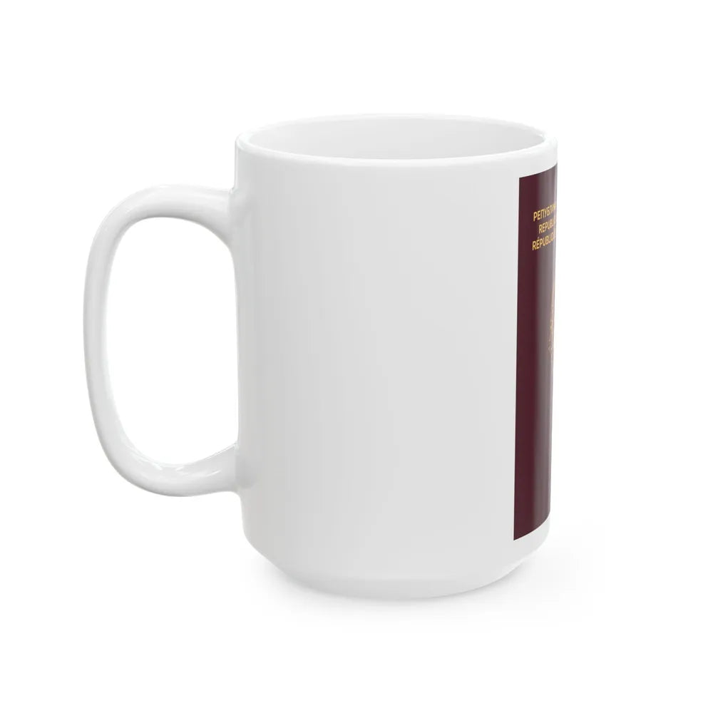 Macedonian Passport - White Coffee Mug-Go Mug Yourself