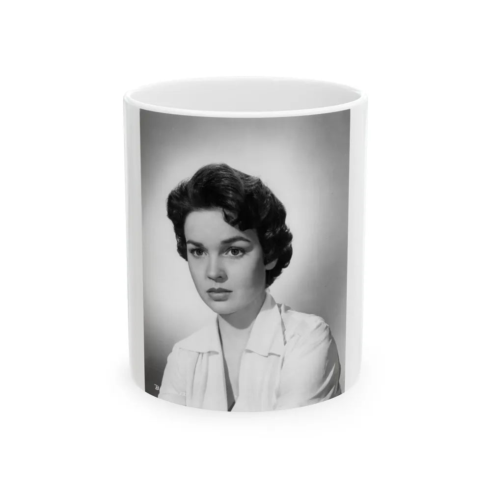 Kathryn Grant #107 (Vintage Female Icon) White Coffee Mug-11oz-Go Mug Yourself