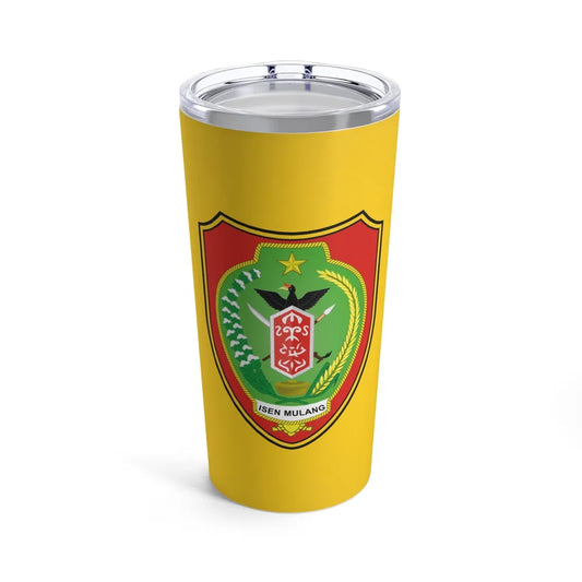 Flag of Central Kalimantan Indonesia - Tumbler 20oz-20oz-Go Mug Yourself