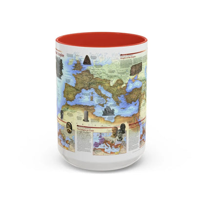 Roman Empire (1997) (Map) Accent Coffee Mug-15oz-Red-Go Mug Yourself