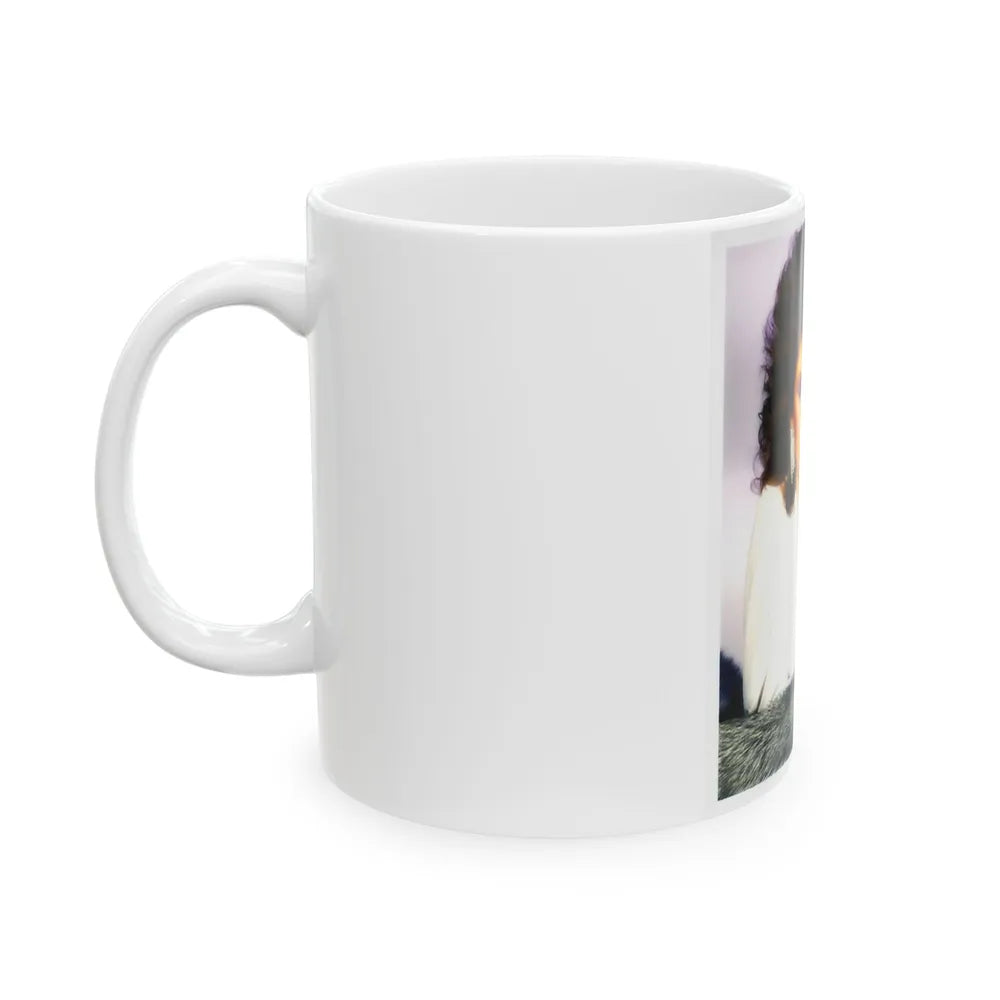 Linda Blair #258 (Vintage Female Icon) White Coffee Mug-Go Mug Yourself