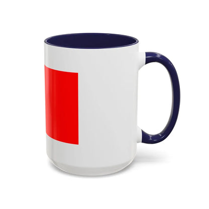 Flag of Hamrun Malta - Accent Coffee Mug-Go Mug Yourself