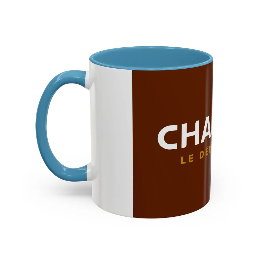 Flag of Charente France - Accent Coffee Mug-Go Mug Yourself