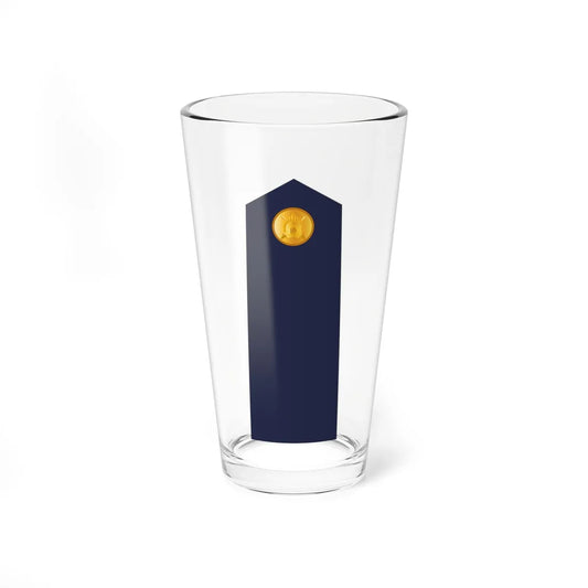 1.LVAF PV (Latvia) (Military Rank) Pint Glass 16oz 16oz - Go Mug Yourself