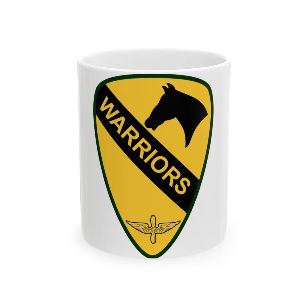 1st Air Cavalry Brigade (U.S. Army) White Coffee Mug-11oz-Go Mug Yourself