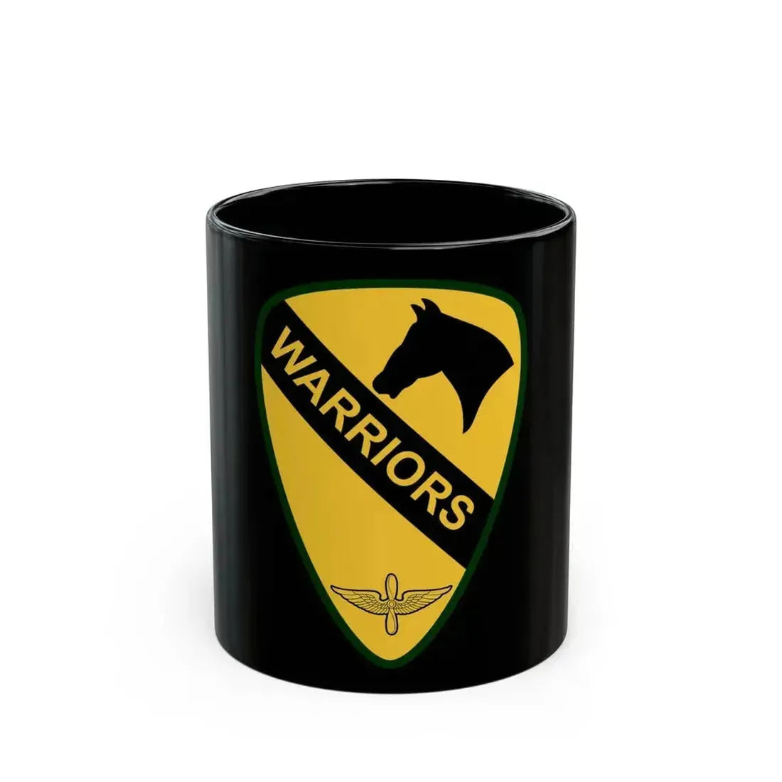 1st Air Cavalry Brigade (U.S. Army) Black Coffee Mug 11oz - Go Mug Yourself