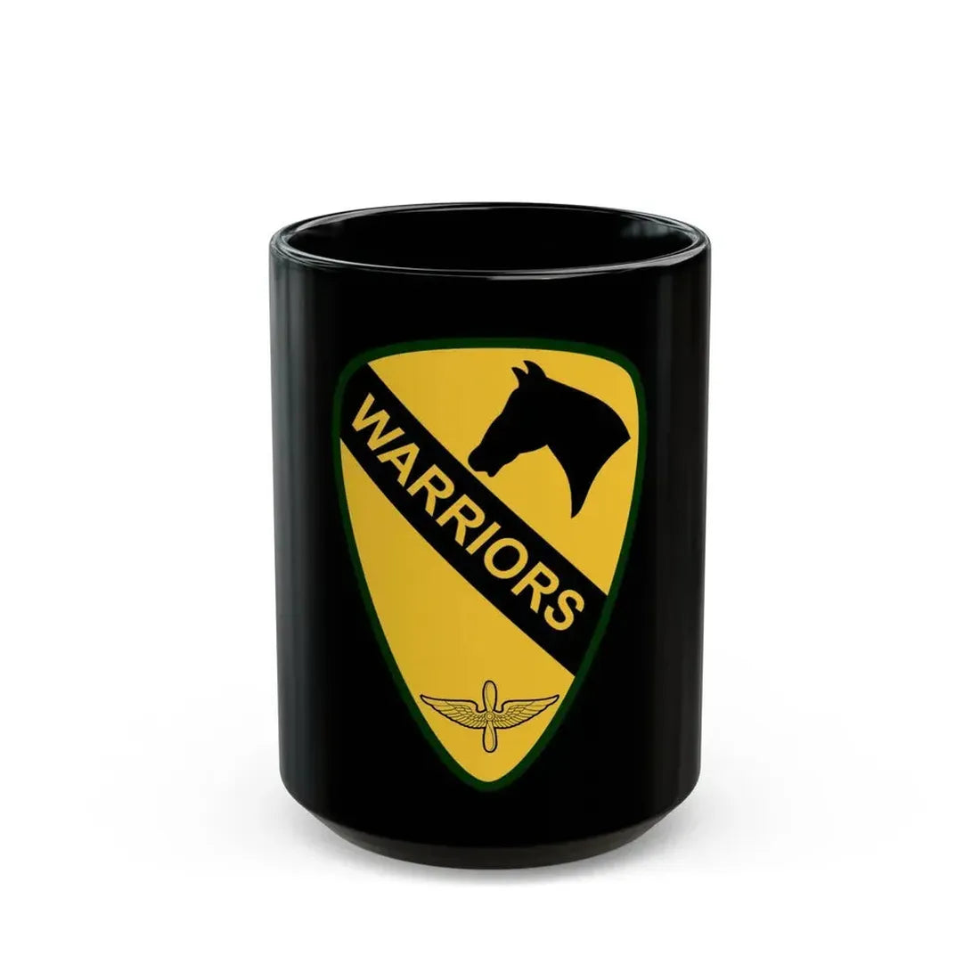 1st Air Cavalry Brigade (U.S. Army) Black Coffee Mug 15oz - Go Mug Yourself