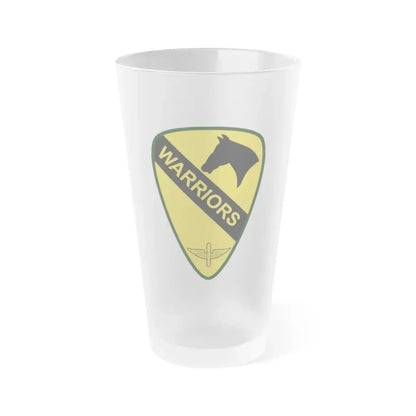 1st Air Cavalry Brigade (U.S. Army) Frosted Pint Glass 16oz Default Title - Go Mug Yourself