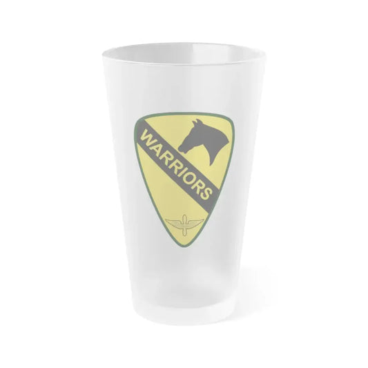 1st Air Cavalry Brigade (U.S. Army) Frosted Pint Glass 16oz Default Title - Go Mug Yourself