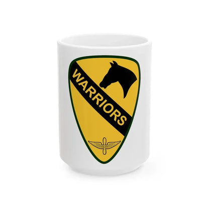 1st Air Cavalry Brigade (U.S. Army) White Coffee Mug 15oz - Go Mug Yourself