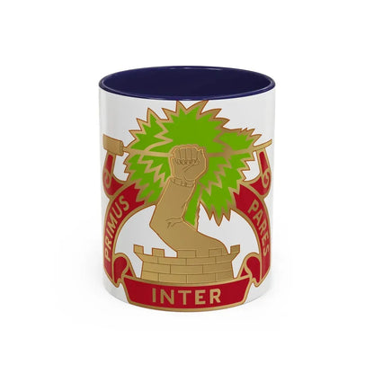 1st Air Defense Artillery Regiment (U.S. Army) Accent Coffee Mug 11oz Navy - Go Mug Yourself
