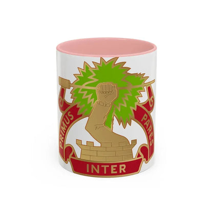 1st Air Defense Artillery Regiment (U.S. Army) Accent Coffee Mug 11oz Pink - Go Mug Yourself
